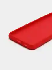 Алый чехол Silicone Cover для Samsung Galaxy A12 / M12 силиконовый
