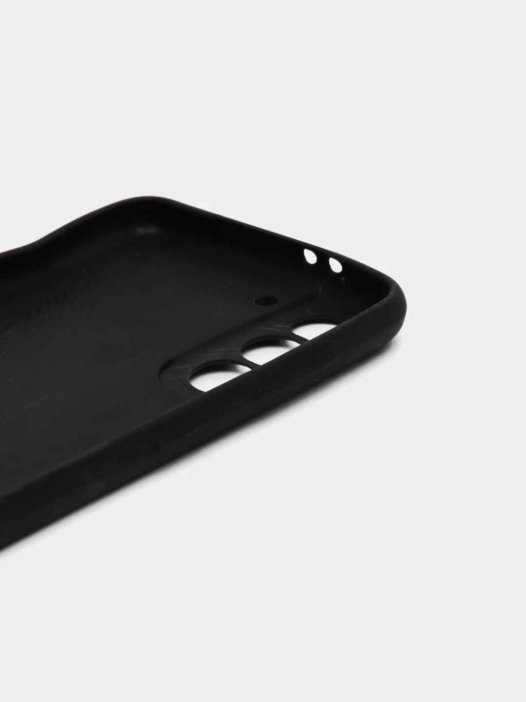 Синий чехол Samsung Galaxy S21, Самсунг Галакси С21 силиконовый, иммитация кожи