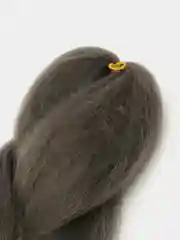 Угольный канекалон для плетения косичек