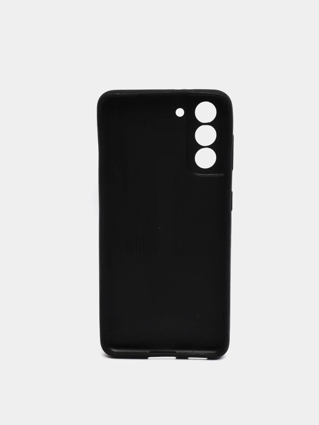 Синий чехол Samsung Galaxy S21, Самсунг Галакси С21 силиконовый, иммитация кожи