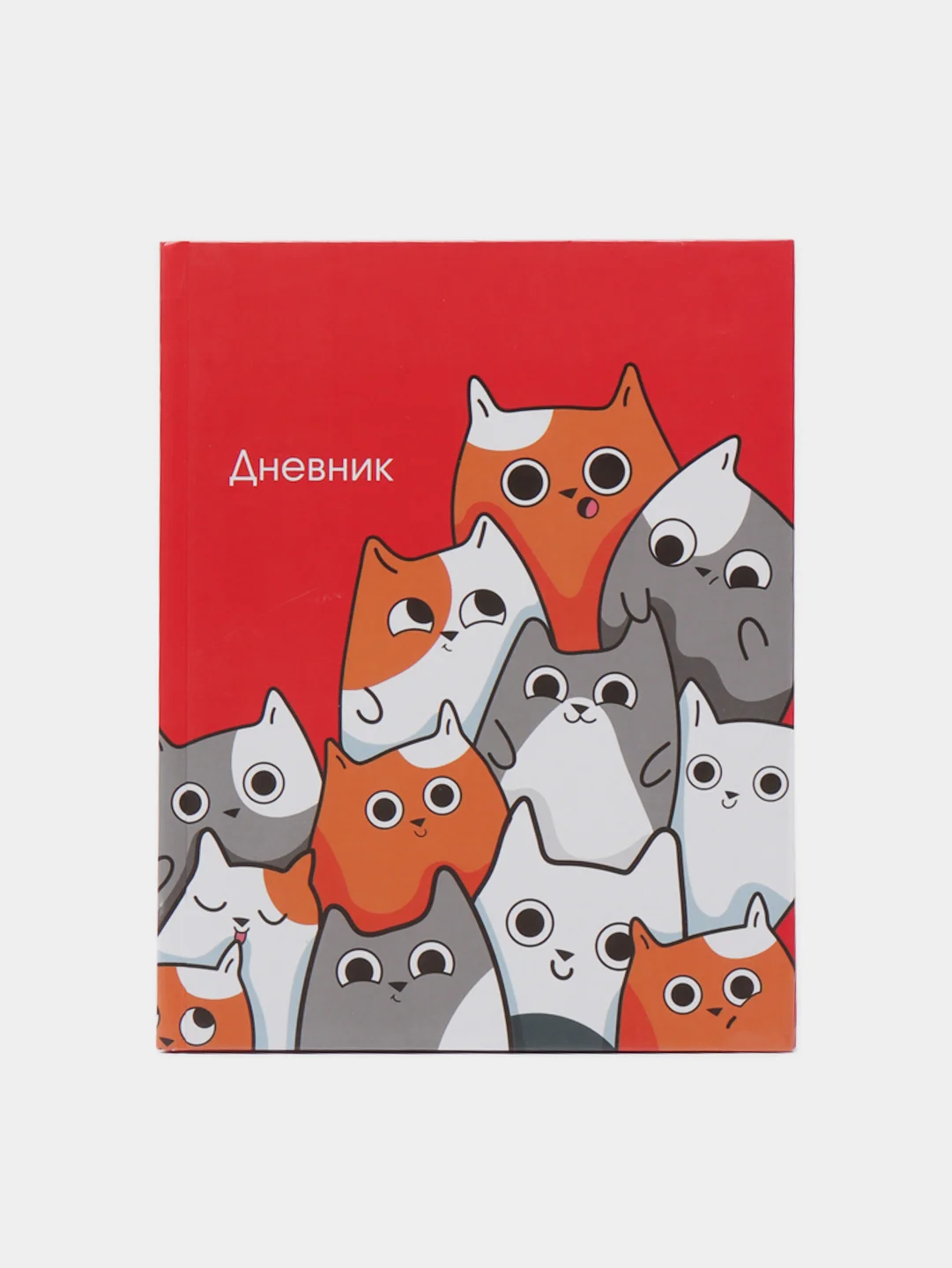 Красный школьный дневник для 5-11 класса, А5, 48 листов