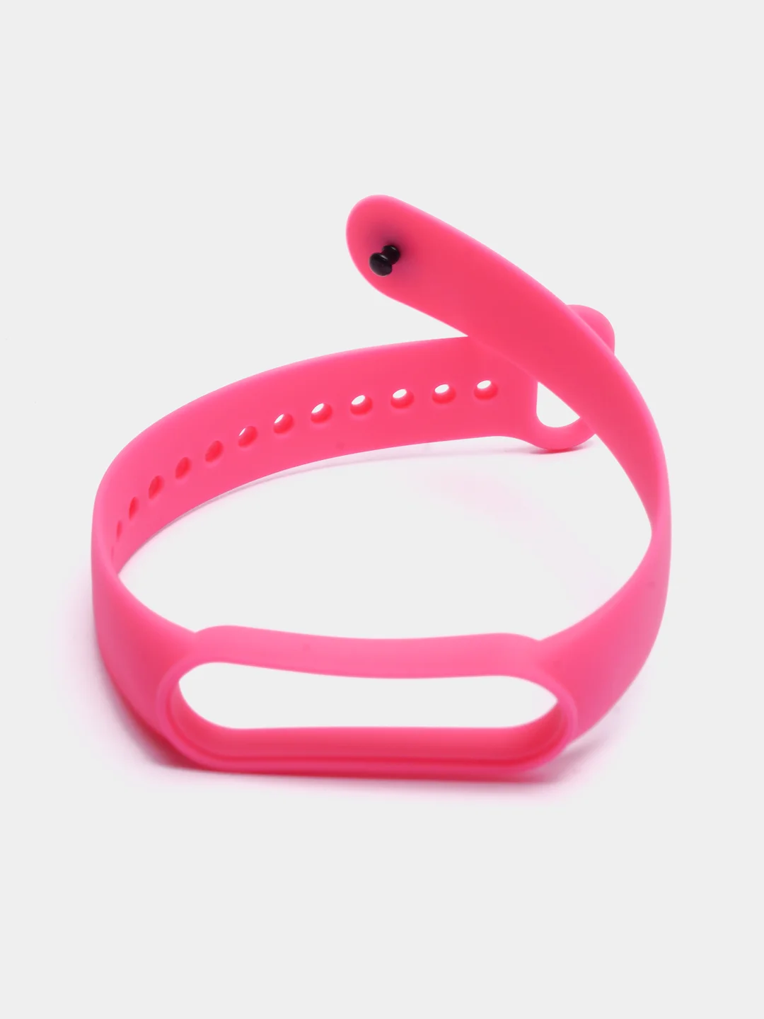 Розовый силиконовый ремешок Xiaomi Mi Band 5 / Band 6
