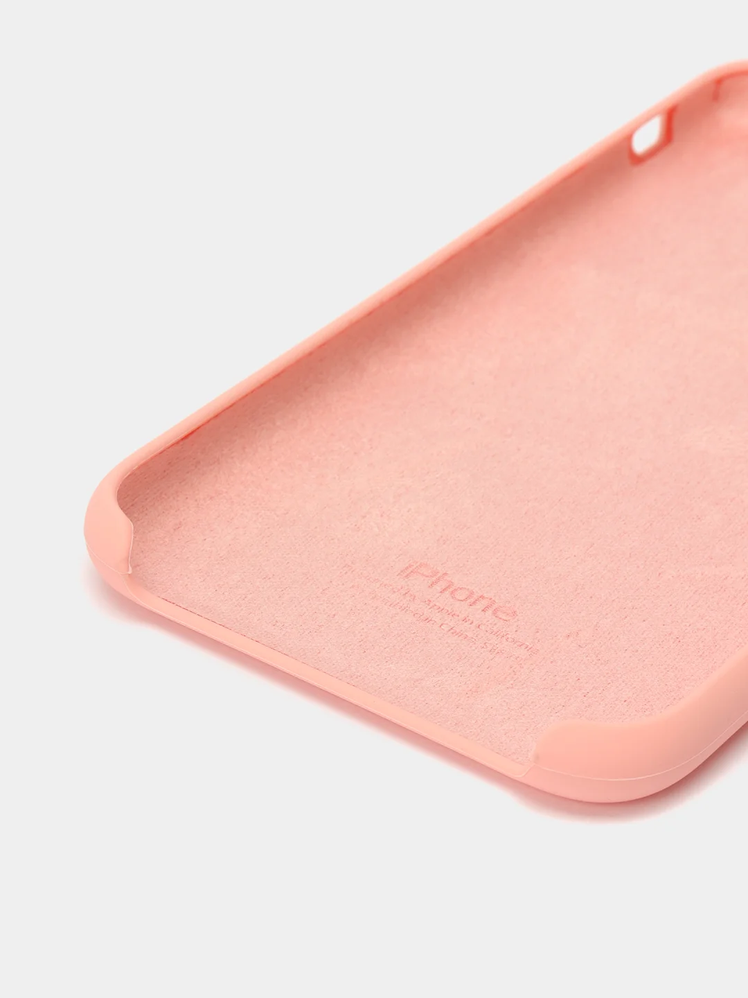 Коралловый меланж чехол Silicone Case для iPhone 11
