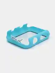 Голубой ремешок, бампер и стекло Apple Watch Classic 38 40 42 44 mm Series 1, 2, 3, 4, 5, 6, SE