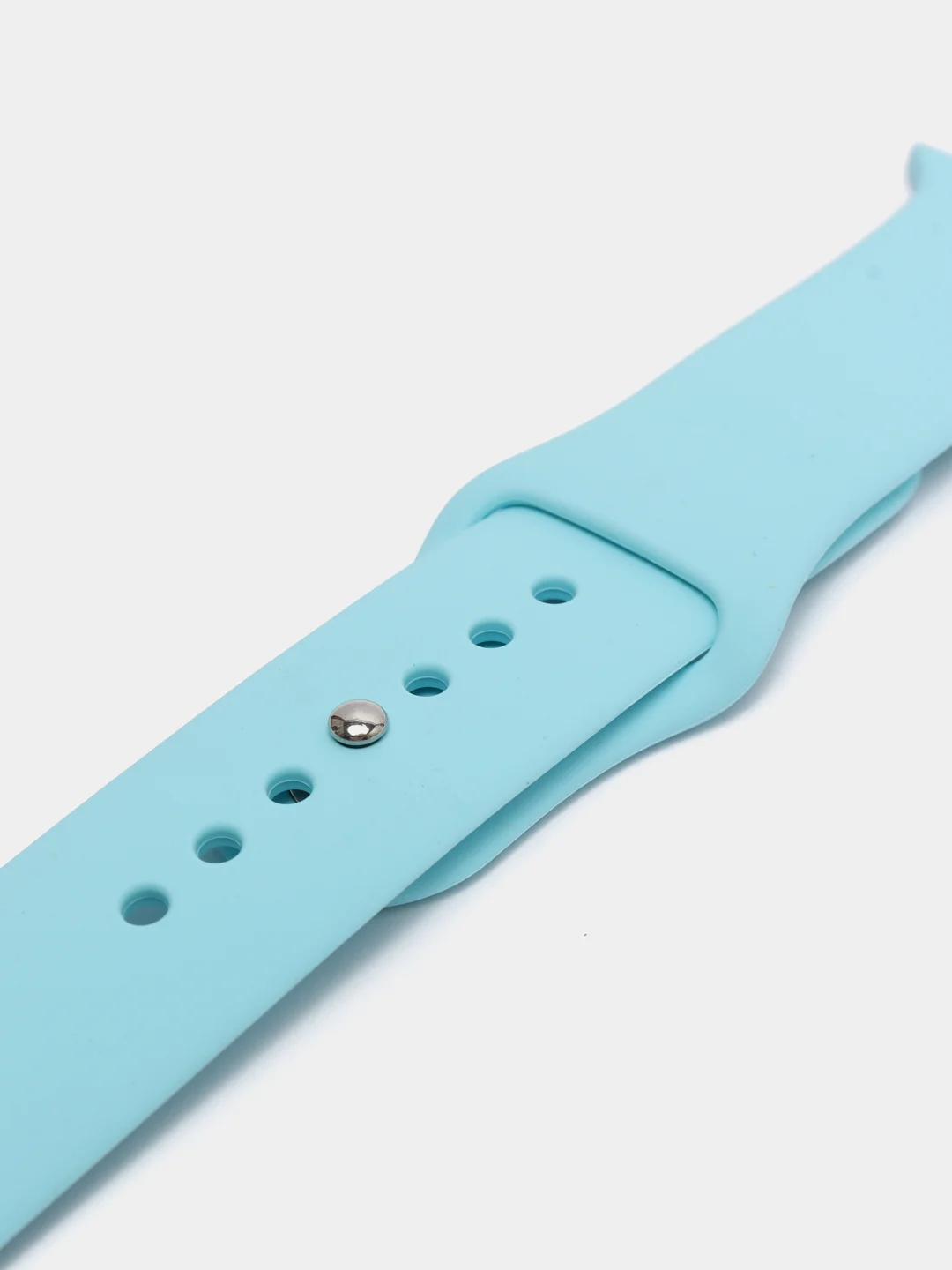 Голубой ремешок, бампер и стекло Apple Watch Classic 38 40 42 44 mm Series 1, 2, 3, 4, 5, 6, SE