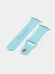 Голубой ремешок, бампер и стекло Apple Watch Classic 38 40 42 44 mm Series 1, 2, 3, 4, 5, 6, SE