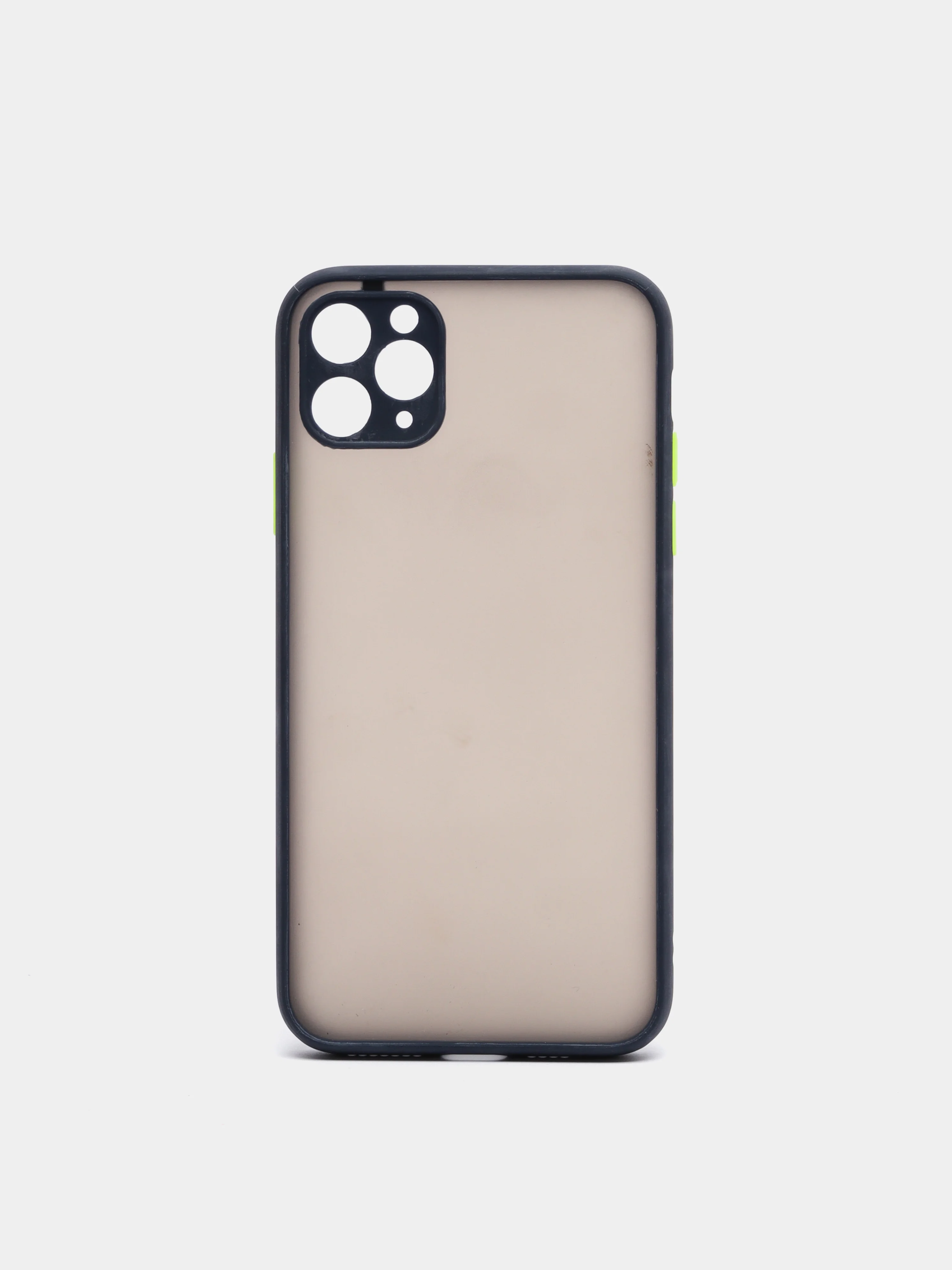 Синий чехол для Apple iPhone 11 Pro Max с цветной рамкой, 9 цветов