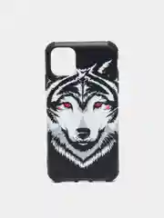 Бирюзовый чехол для iPhone 11, XR, 12, 12 Pro, 13, 13 Pro с картинкой / рисунком