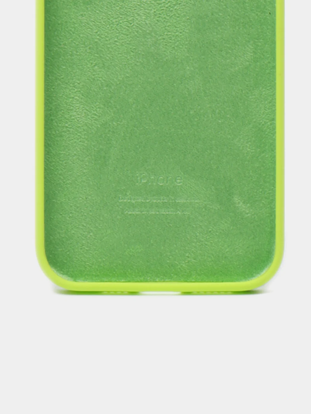 Лайм чехол Silicone Case для iPhone 12 / 13 / MINI / PRO / MAX