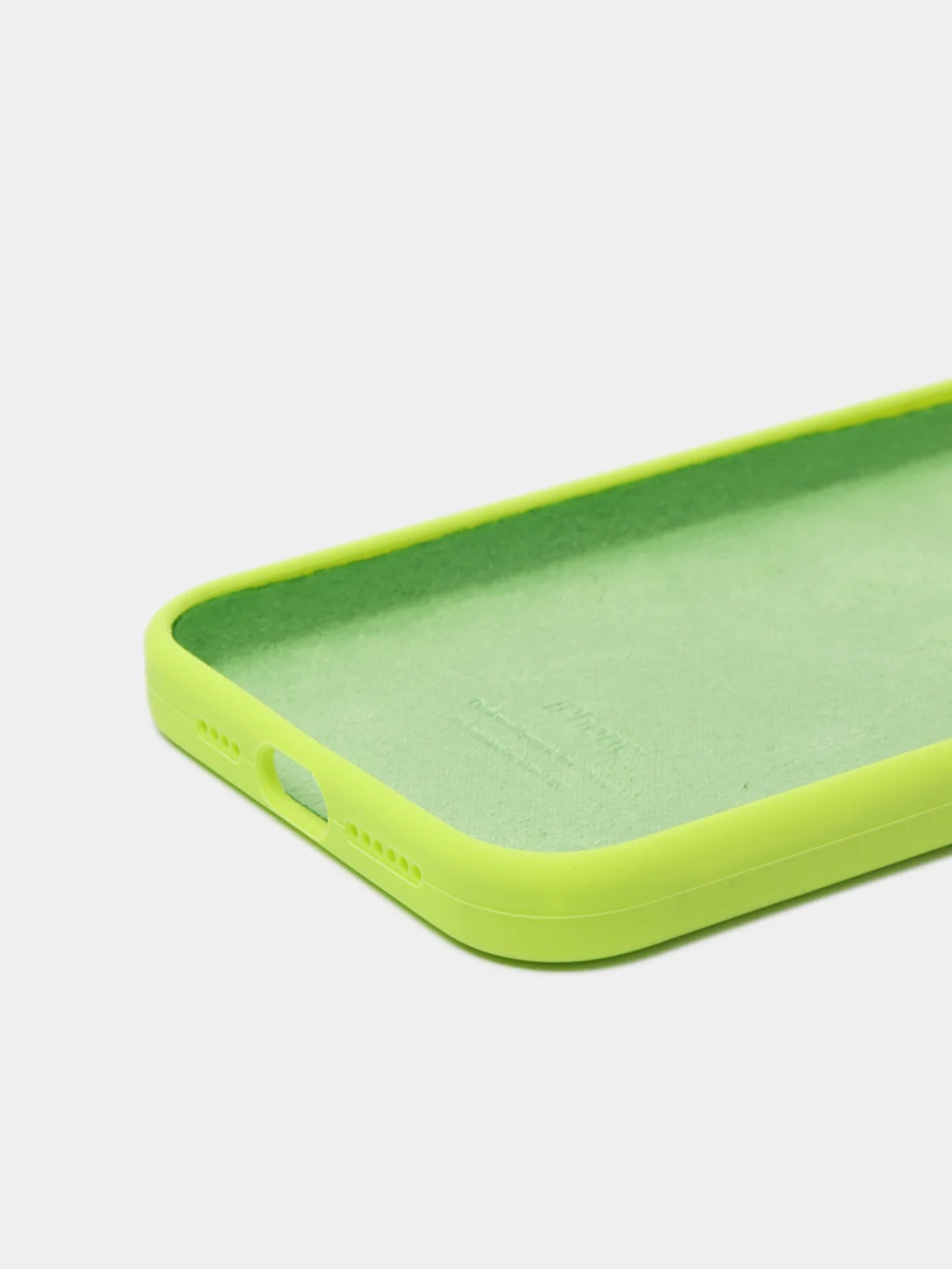 Лайм чехол Silicone Case для iPhone 12 / 13 / MINI / PRO / MAX