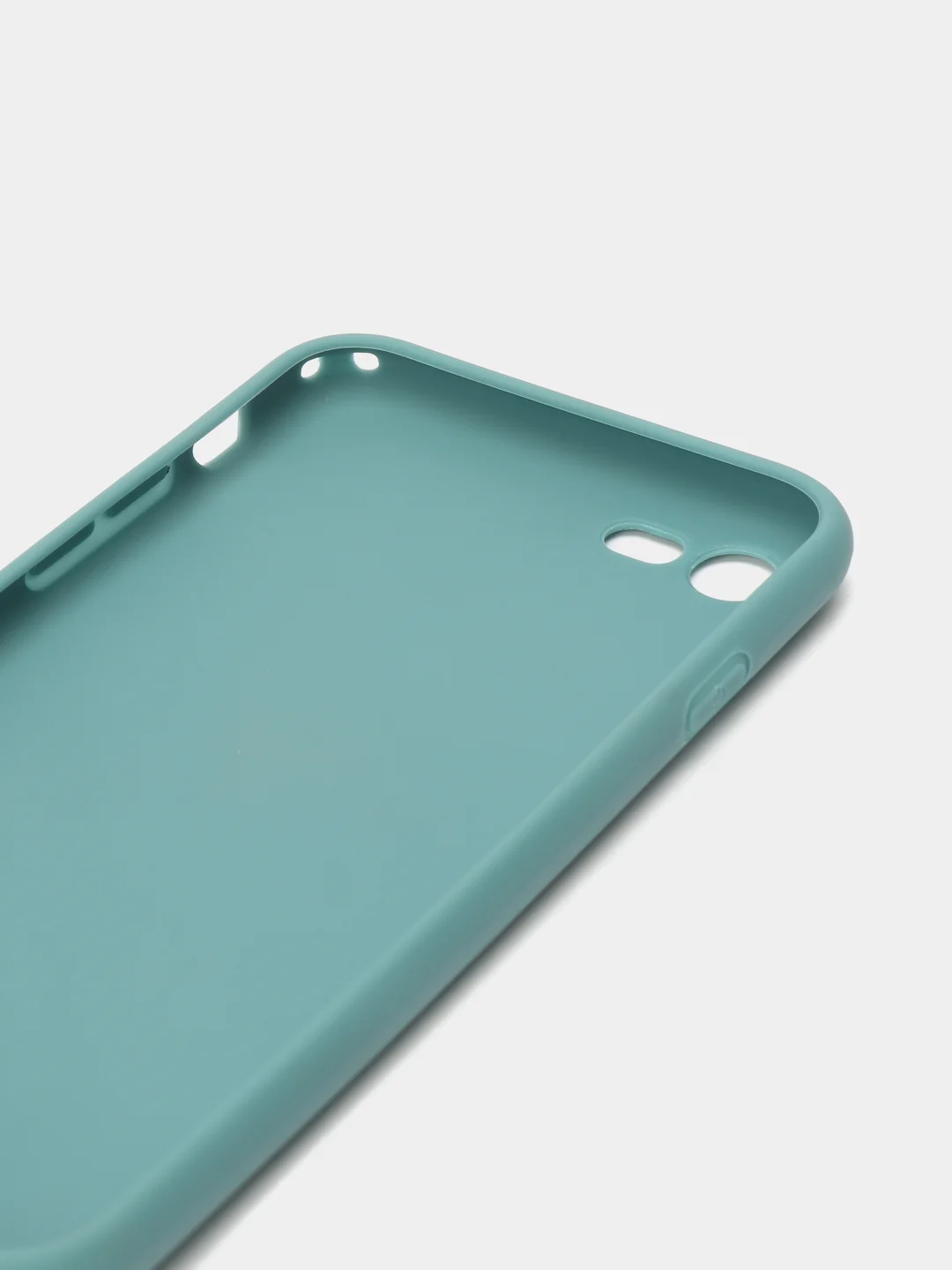 Бирюзовый яркий силиконовый чехол для iPhone, 14 цветов