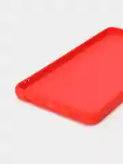 Красный чехол для Samsung A72 2021, A725F, A726F, силиконовый, противоударный, с бархатом внутри