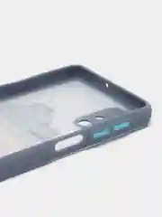 Небесно-голубой чехол для Samsung A02, A02S, A32, A52, A12, A51, M12, M51 с картинкой / рисунком