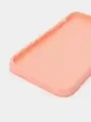 Розовый чехол силиконовый, рельефный для iPhone Айфон XS Max / 11 / 11 Pro / 11 Pro Max / 12