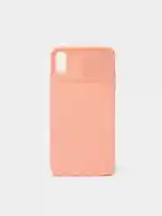 Розовый чехол силиконовый, рельефный для iPhone Айфон XS Max / 11 / 11 Pro / 11 Pro Max / 12