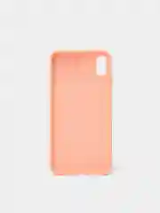 Розовый чехол силиконовый, рельефный для iPhone Айфон XS Max / 11 / 11 Pro / 11 Pro Max / 12