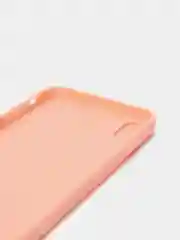 Розовый чехол силиконовый, рельефный для iPhone Айфон XS Max / 11 / 11 Pro / 11 Pro Max / 12