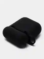Черный чехол для наушников Apple AirPods 1, AirPods 2 силиконовый