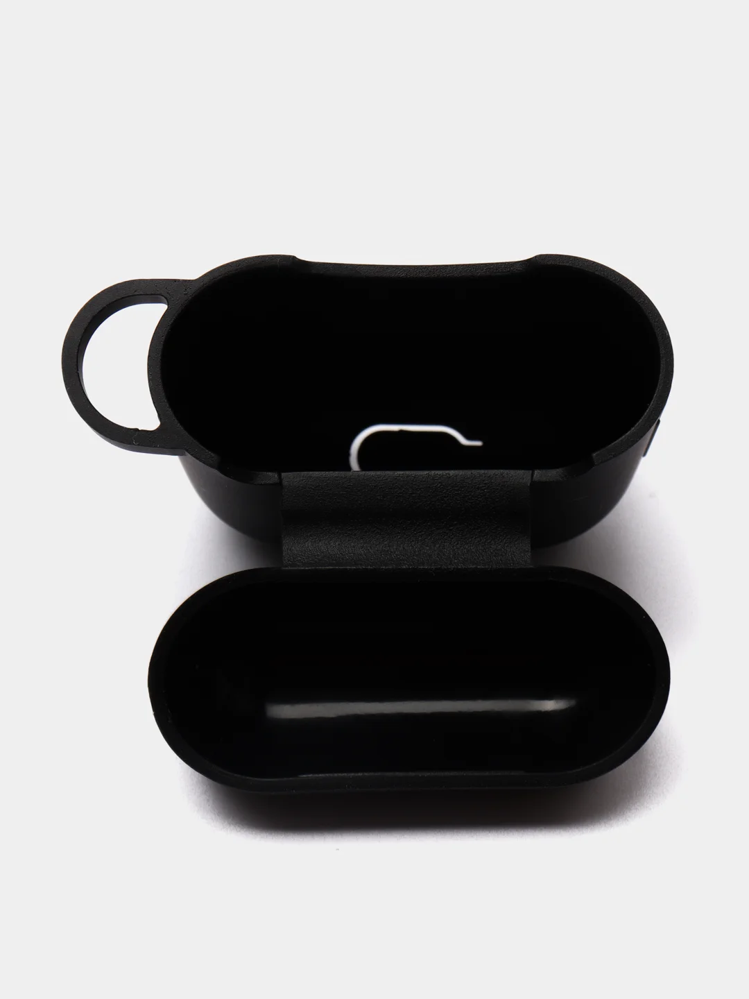 Черный чехол для наушников Apple AirPods 1, AirPods 2 силиконовый