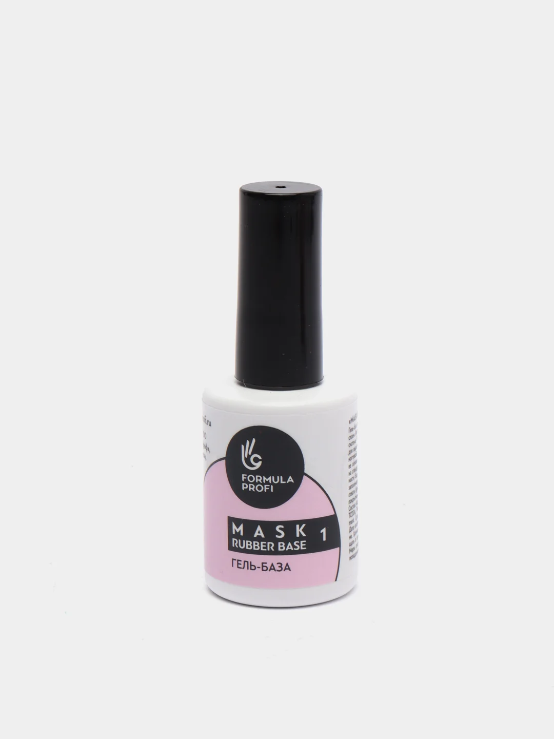 Formula Profi, Гель-база для маникюра и педикюра "MASK RUBBER BASE" №01, 15 мл