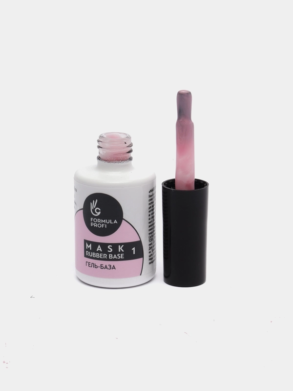 Formula Profi, Гель-база для маникюра и педикюра "MASK RUBBER BASE" №01, 15 мл