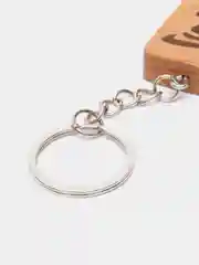 Брелок для ключей с японскими символами, из дерева