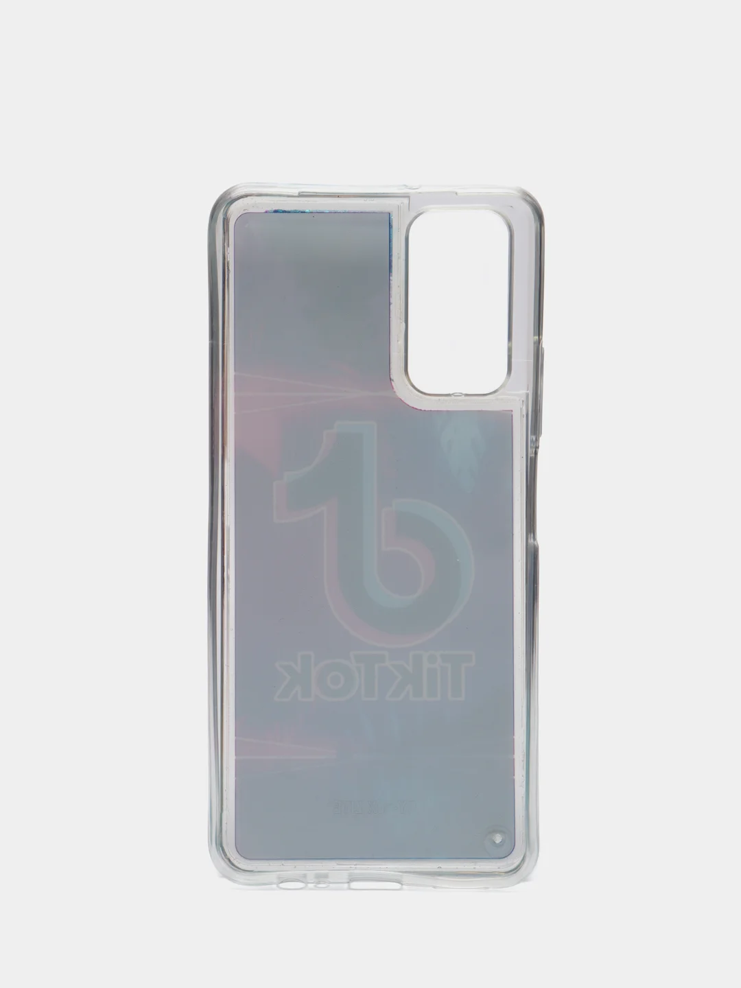 Индиго чехол Huawei Honor 10X Lite, Хонор 10Х Лайт силиконовый переливающийся жидкий с блестками