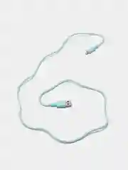 Бирюзовый быстрая зарядка, кабель  Lightning/ Micro-USB/ Type-C