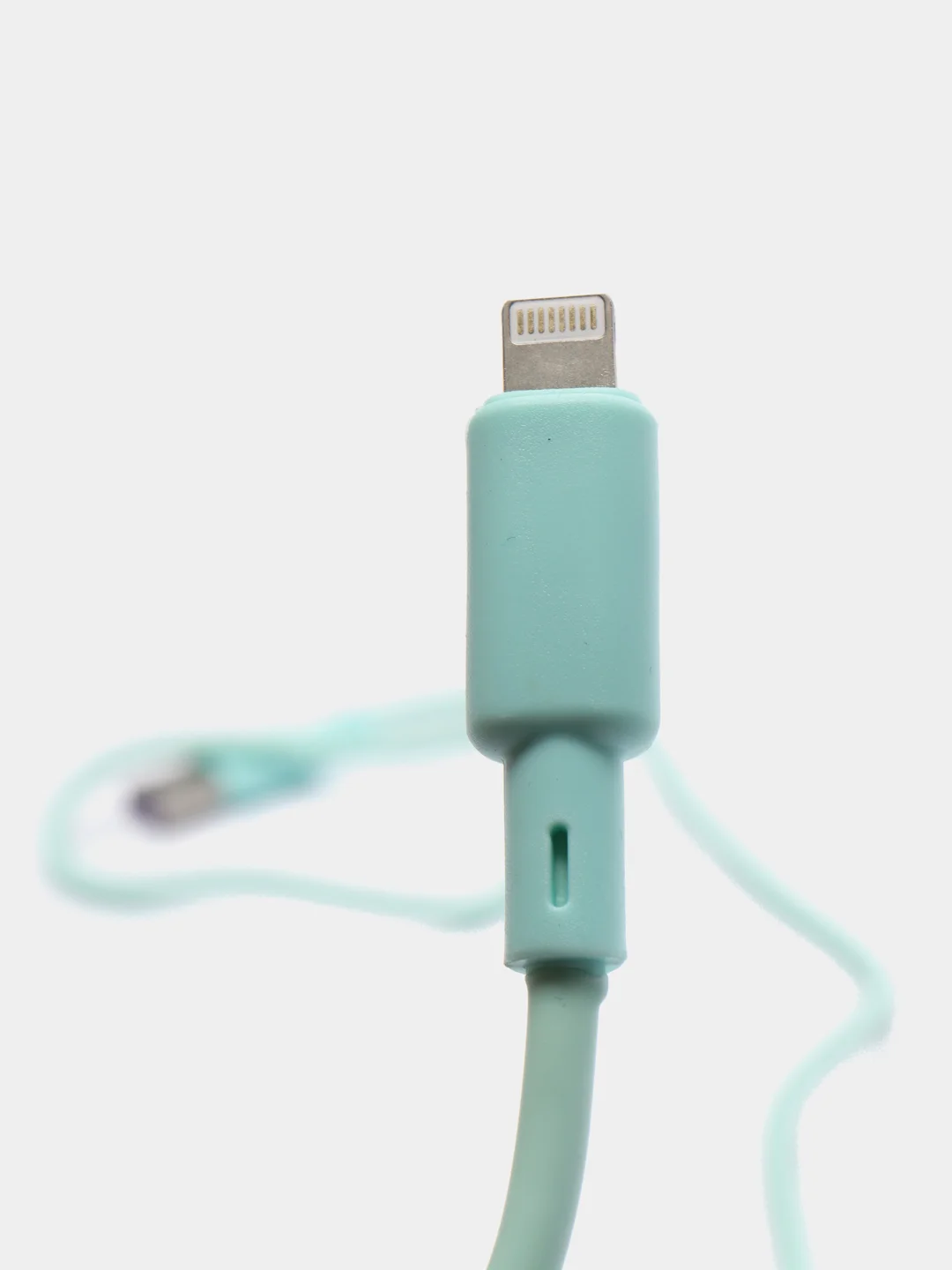 Бирюзовый быстрая зарядка, кабель  Lightning/ Micro-USB/ Type-C