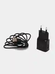 Сетевое зарядное устройство с кабелем msung 1 USB 2A + кабель Type C, быстрая зарядка