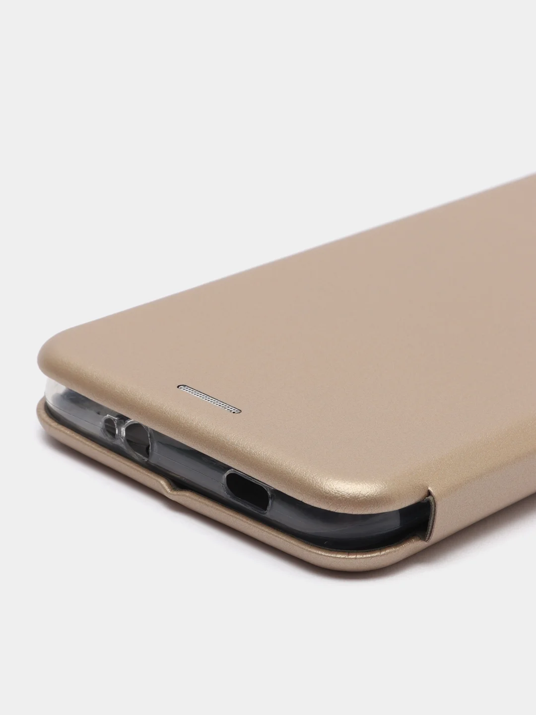 Золотой чехол-книжка для Xiaomi POCO M3 / Redmi 9T