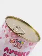 Конфетный игрушка-брелок в подарочной упаковке-банке "Штучки, к которым тянутся ручки"