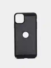 Черный чехол ультратонкий с перфорацией для Айфон iPhone 11, iPhone 11 Pro, iPhone 11 Pro Max