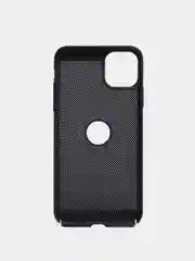 Черный чехол ультратонкий с перфорацией для Айфон iPhone 11, iPhone 11 Pro, iPhone 11 Pro Max