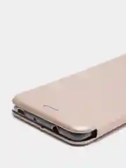 Золотой чехол книжка Huawei Mate 20