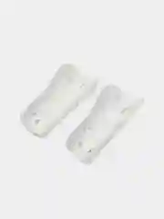 Белый щитки футбольные детские