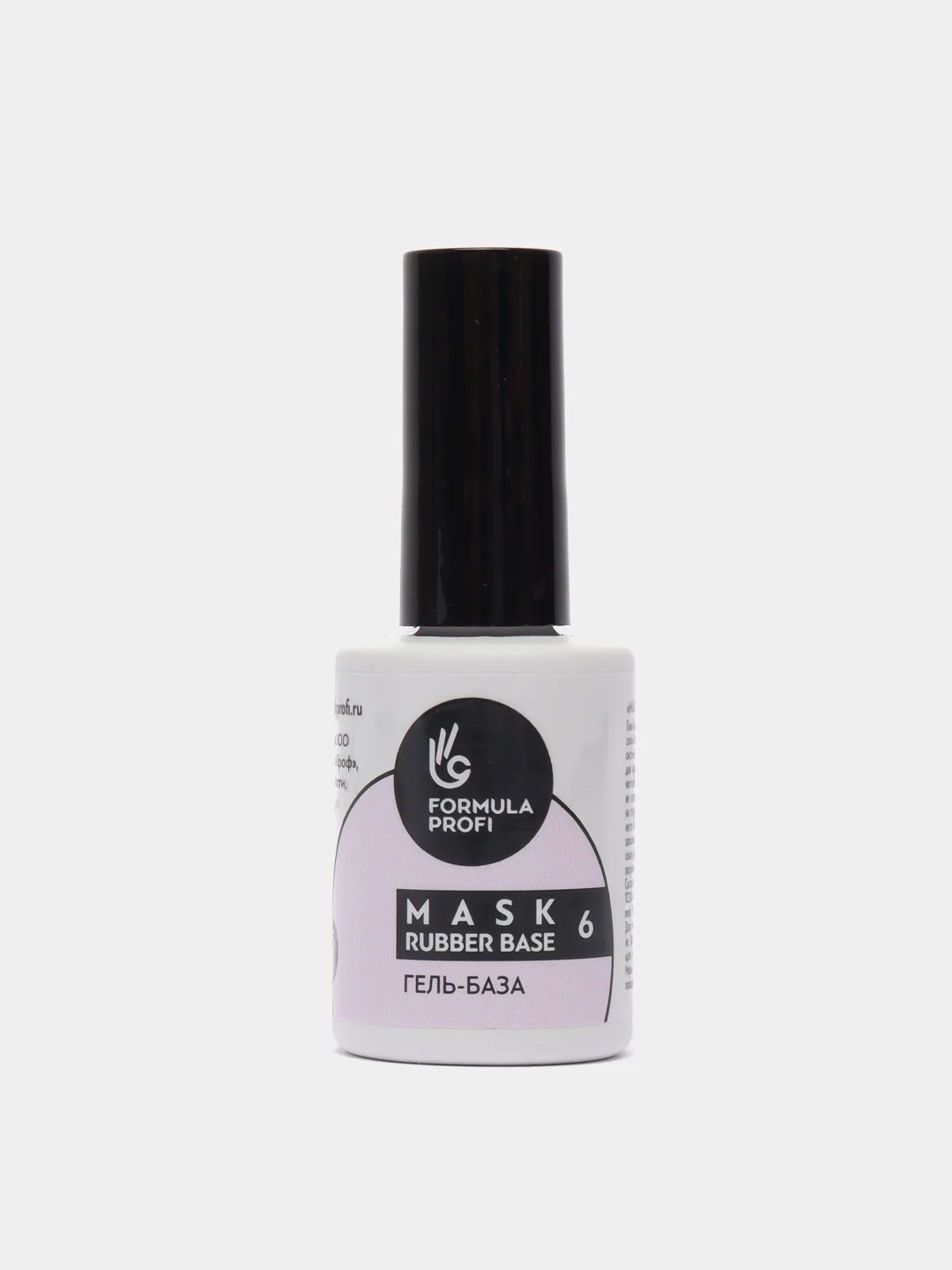 Formula Profi, Гель-база с шиммером для маникюра и педикюра "MASK RUBBER BASE" №06, 15 мл