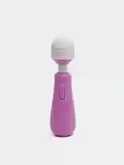 Фиолетовый вибратор мини с гибкой головкой