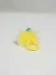 Желтый резинки для волос, 1 штука