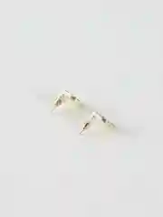 Серьги женские, черные, со стразами