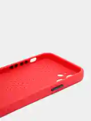 Красный чехол силиконовый с перфорацией для Айфон  iPhone 11 /11 Pro / 11 Pro Max / 12