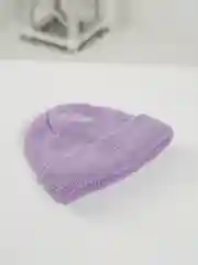 Сиреневый шапка бини унисекс мягкая