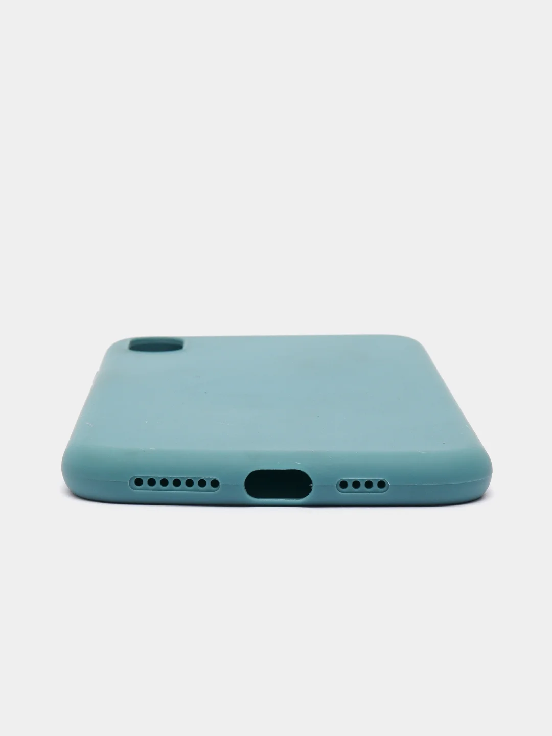 Бирюзовый яркий силиконовый чехол для iPhone, 14 цветов