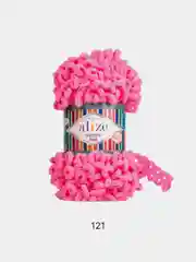 Фуксия puffy Fine Alize пряжа маленькими петельками