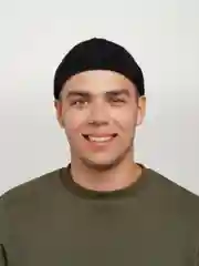 Черный шапка бини унисекс мягкая