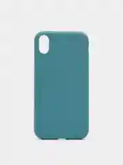 Бирюзовый яркий силиконовый чехол для iPhone, 14 цветов
