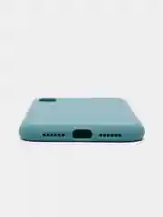 Бирюзовый яркий силиконовый чехол для iPhone, 14 цветов