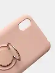 Бежевый чехол на Huawei Honor с кольцом держателем для Y5 Y5P Y6 Y8P 8A 8S 9S 30i P30 P Smart S