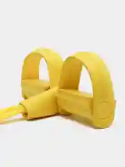 Желтый тренажер для ног