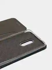 Голубой чехол-книжка для Xiaomi Redmi Note 4X